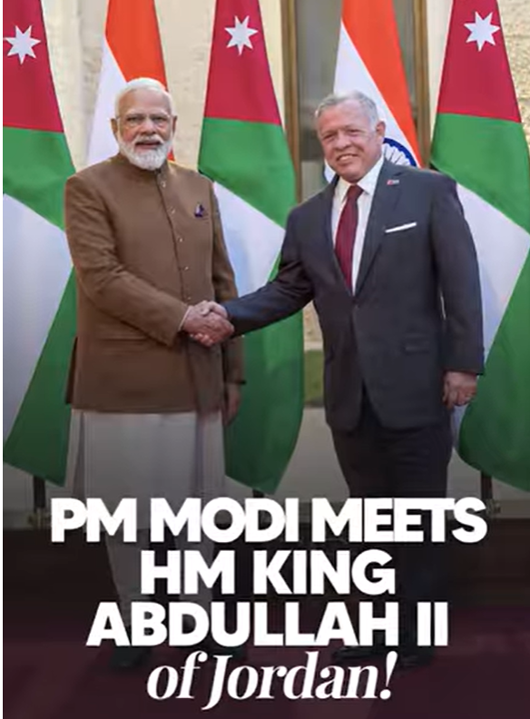 PM Modi’s Three-Nation Visit: Jordan, Ethiopia, and Oman