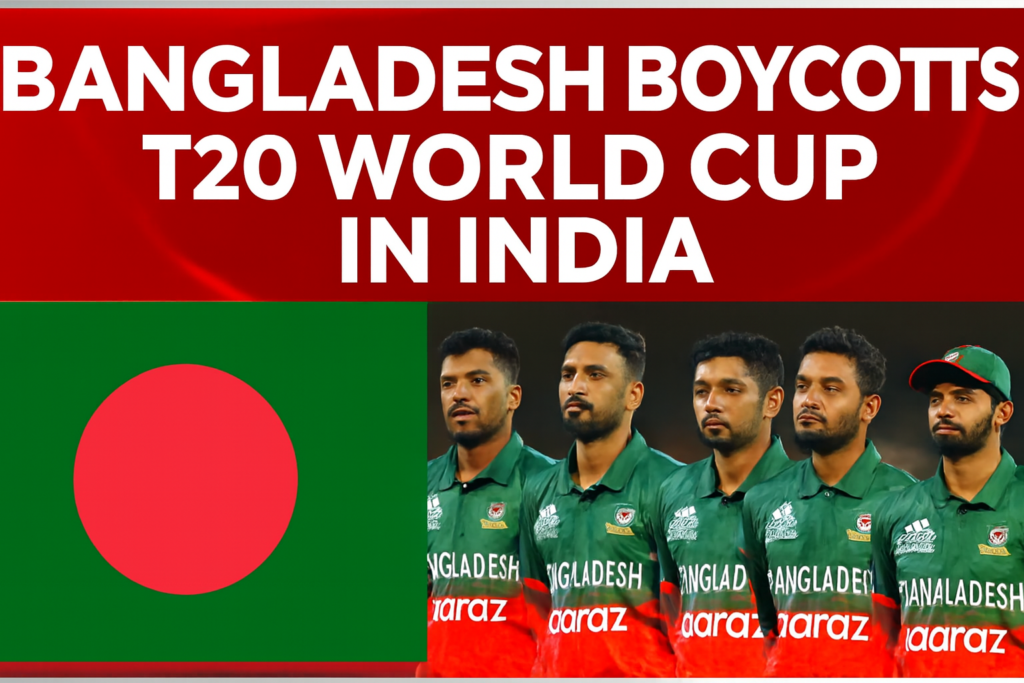 Bangladesh Out from WT20 2026: A Historic Boycott and Its Impact on Cricket