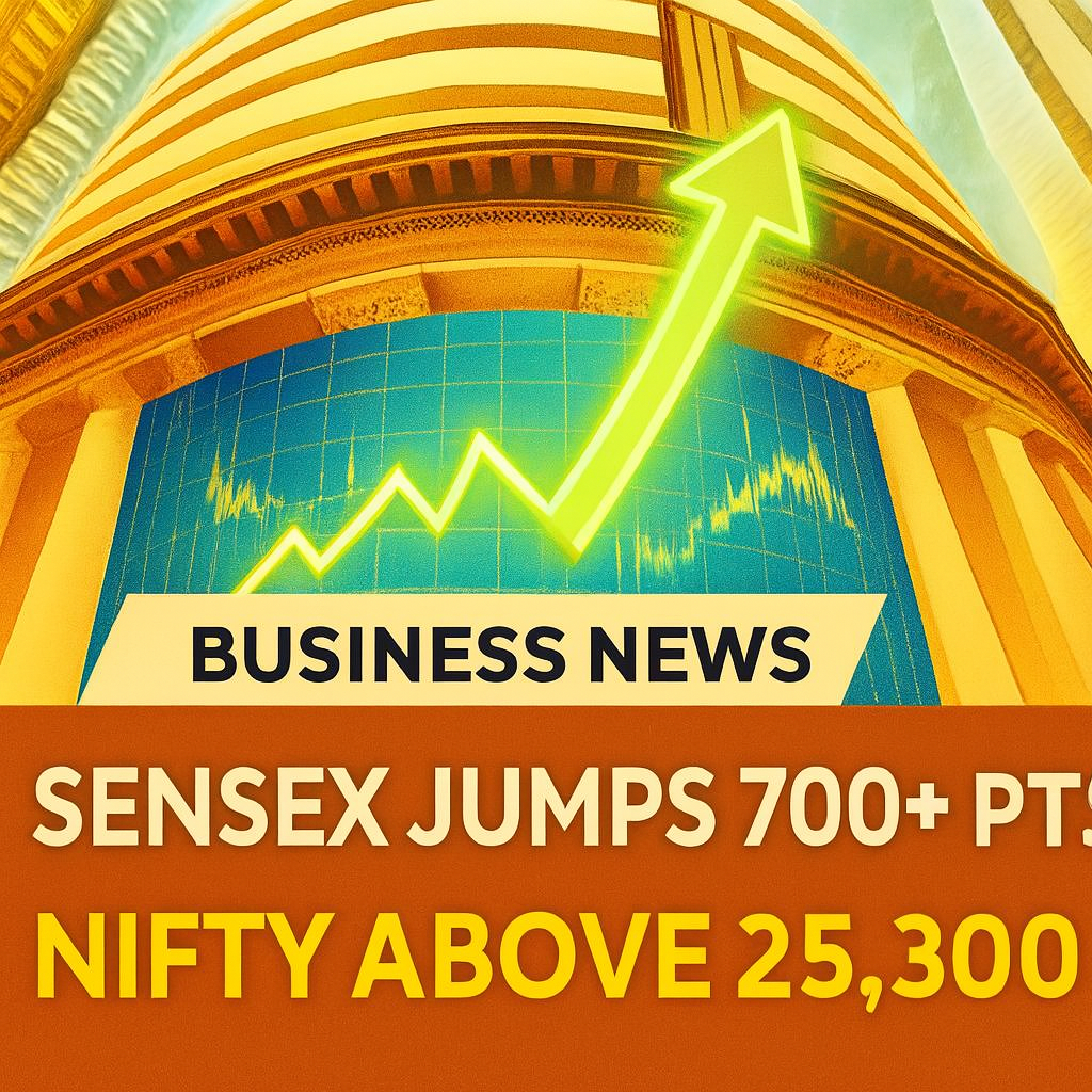 Sensex Jumps 700 Points: Why Stock Market is Rising Today