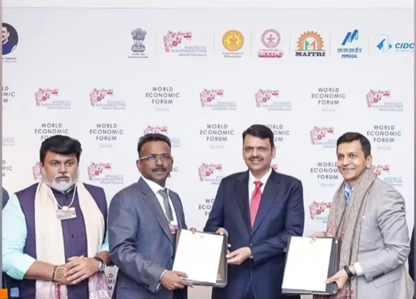 Maharashtra Secures $173 Billion Investment with 19 MoUs at Davos 2026