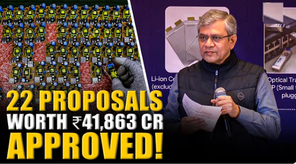 MeitY Clears 22 Electronics PLI Projects Worth ₹41,863 Crore to Boost Supply Chain Self‑Reliance