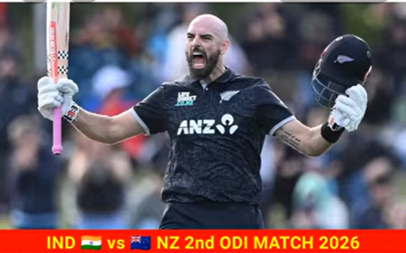 India vs New Zealand 2nd ODI 2026 – Full Match Report, Scorecards & Highlights