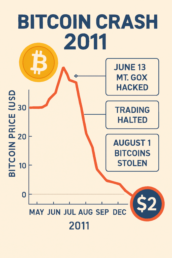 Bitcoin Crash History: Major Collapses from Mt. Gox to FTX and Beyond
