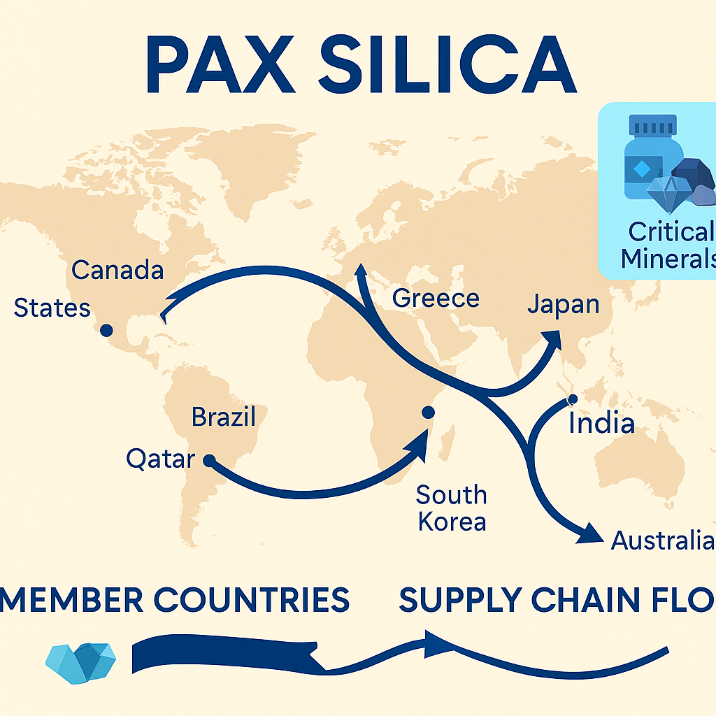 Pax Silica: India’s Role in Critical Mineral Supply Chains