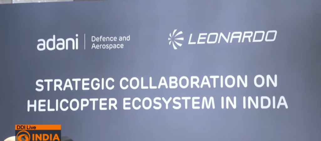 Adani–Leonardo Helicopter Deal Boosts India’s Defence Manufacturing