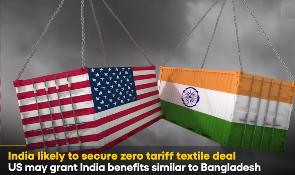 India–US Trade Deal: SBI Predicts $90 Billion Surplus as Trump Cuts Textile Tariffs to Zero