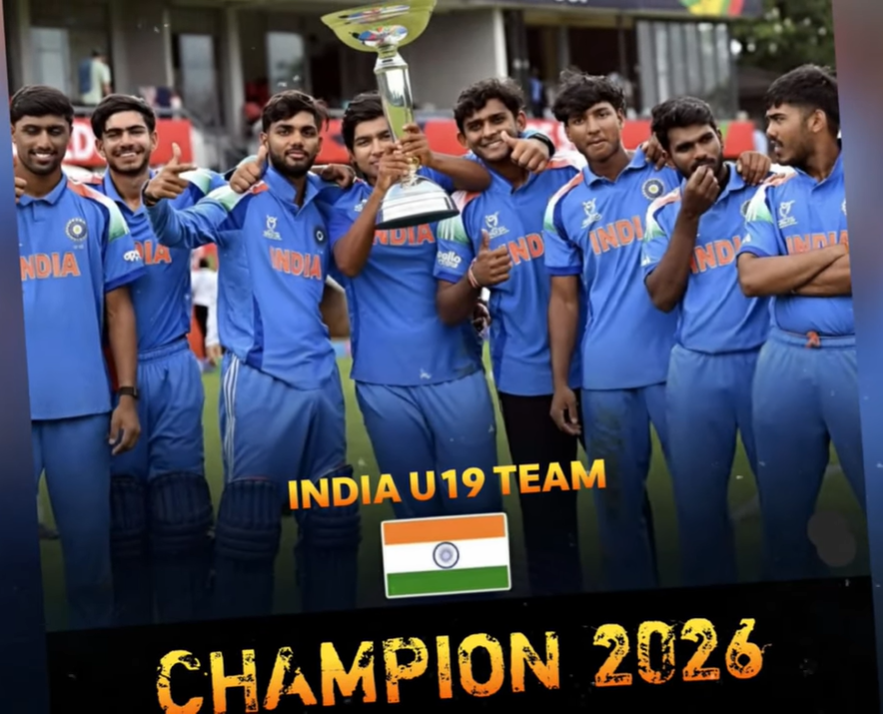 India vs England U-19 World Cup 2026 Final: India Clinch Sixth Title with Record 411 Runs