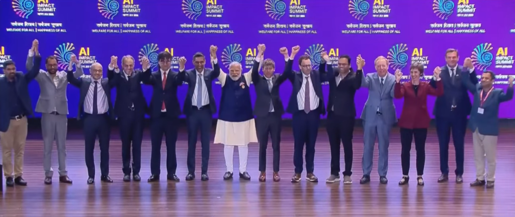 India AI Impact Summit 2026: Sam Altman–Dario Amodei Awkward Moment Fuels “AI Cold War” Debate