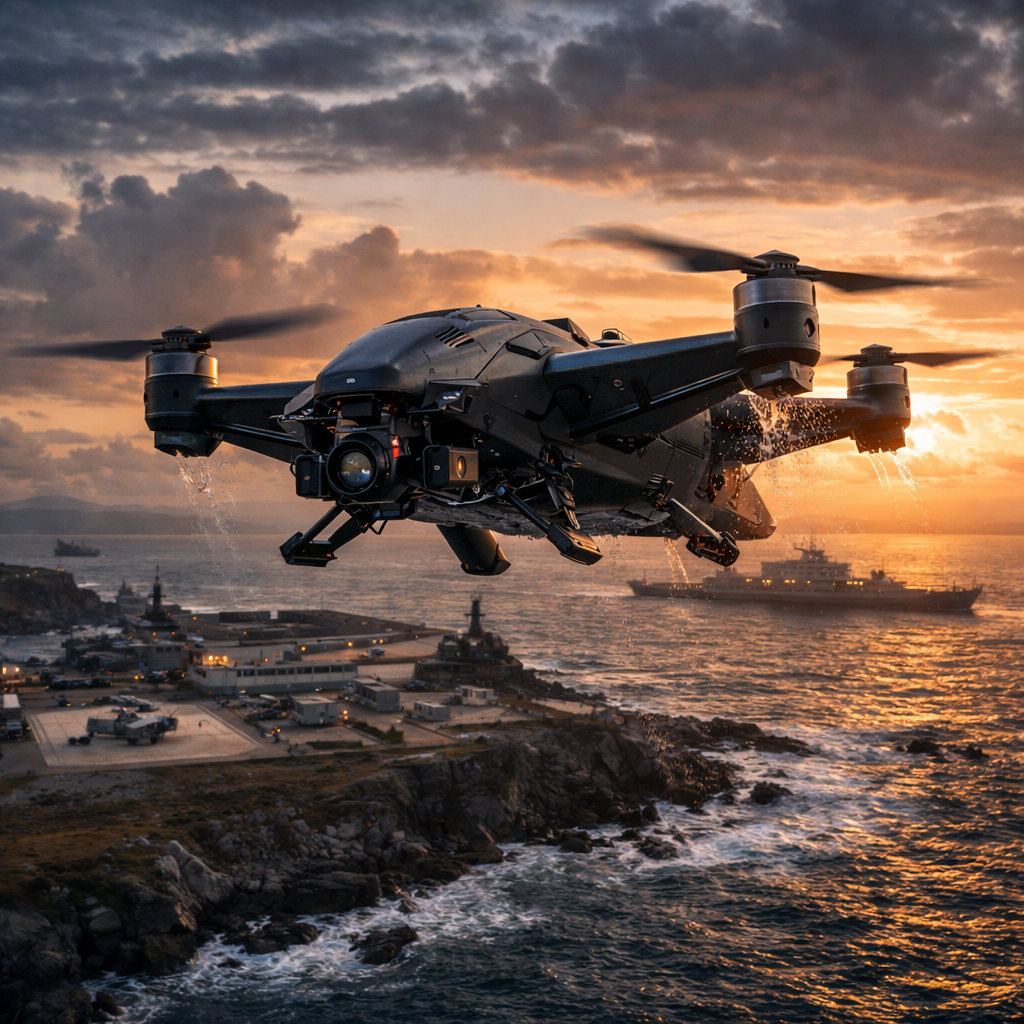 Bengaluru Startup Launches Amphibious Drones for Defense, Urban Warfare, and Commercial Use