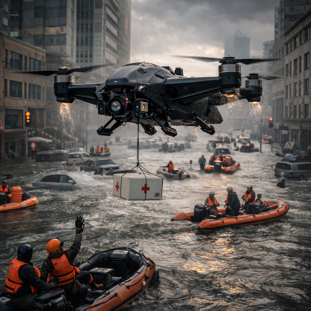 Bengaluru Startup Launches Amphibious Drones for Defense, Urban Warfare, and Commercial Use