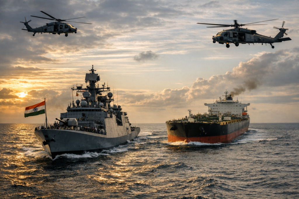 Iran Grants Safe Passage to India-Flagged Oil Tankers Through Strait of Hormuz