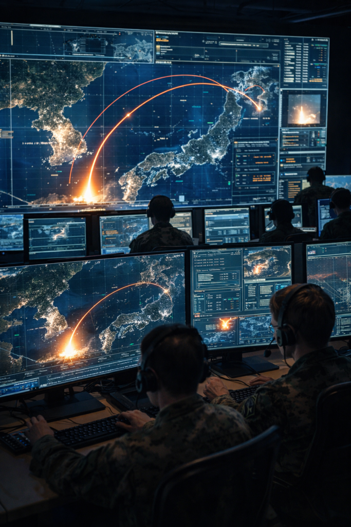 North Korea Fires 10 Ballistic Missiles Amid US–South Korea Military Drills