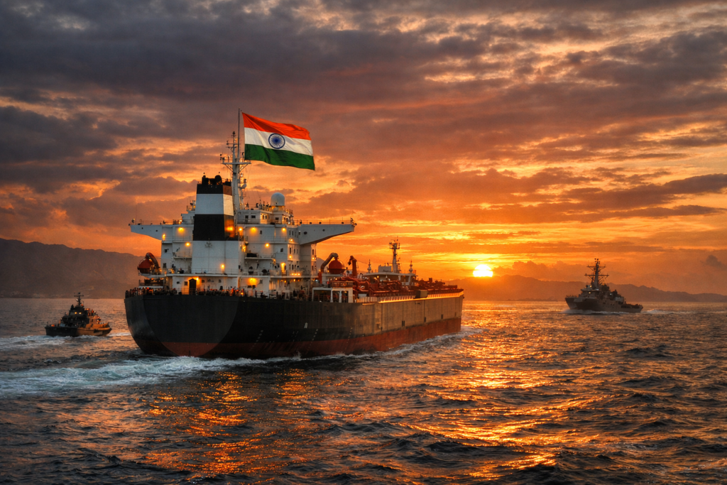 Iran Grants Safe Passage to India-Flagged Oil Tankers Through Strait of Hormuz