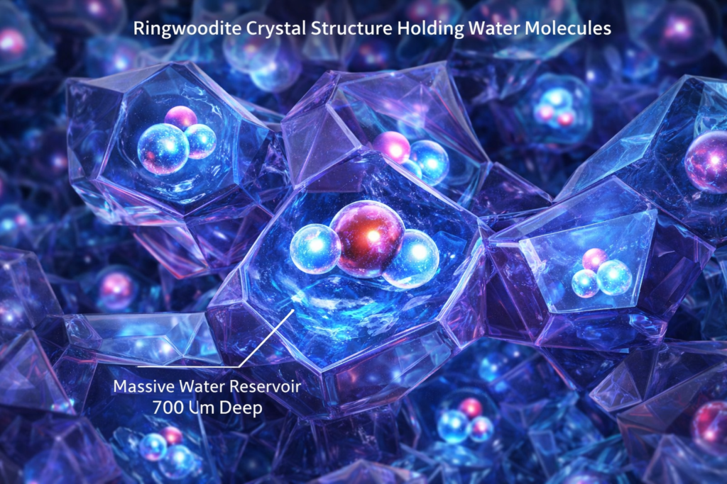 Scientists Discover Massive Water Reservoir 700km Below Earth