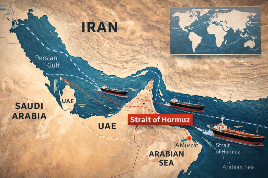 Iran Grants Safe Passage to India-Flagged Oil Tankers Through Strait of Hormuz