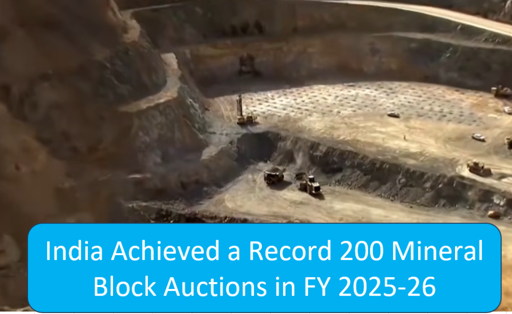 India’s Rare Earth Push & Record Mineral Auctions