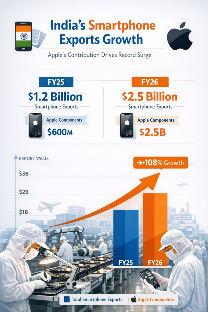 India Powers Apple Supply Chain Shift Surge