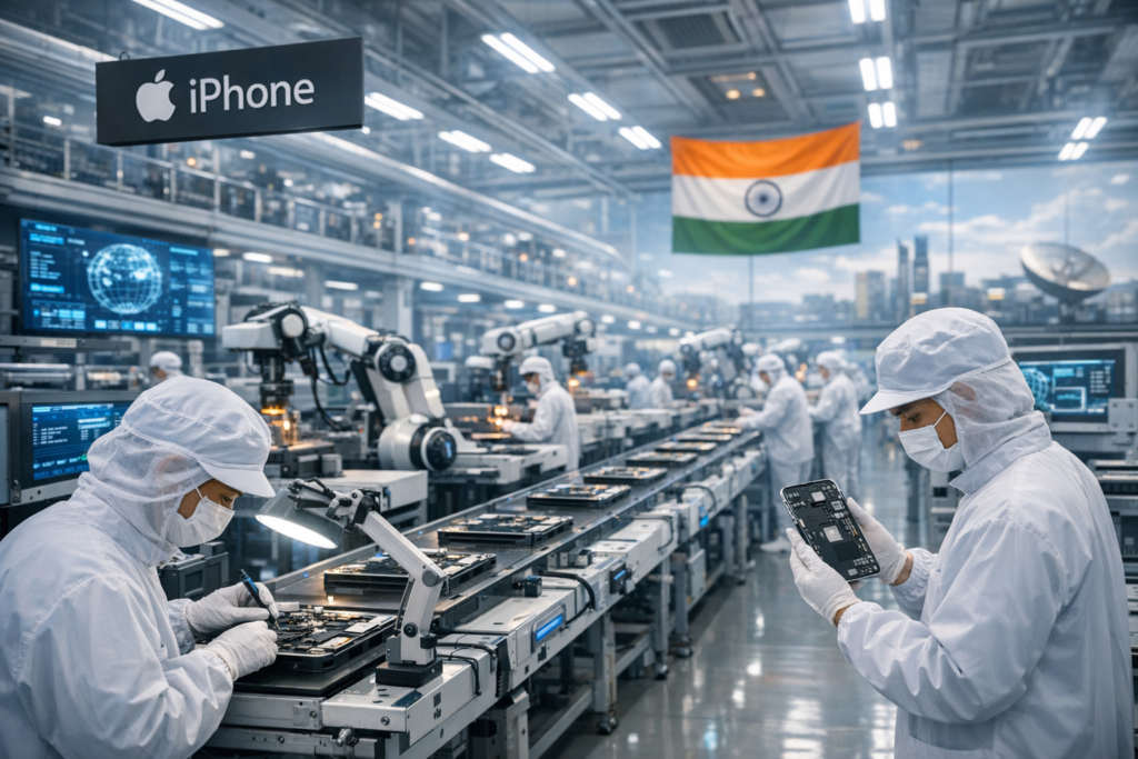 India Powers Apple Supply Chain Shift Surge