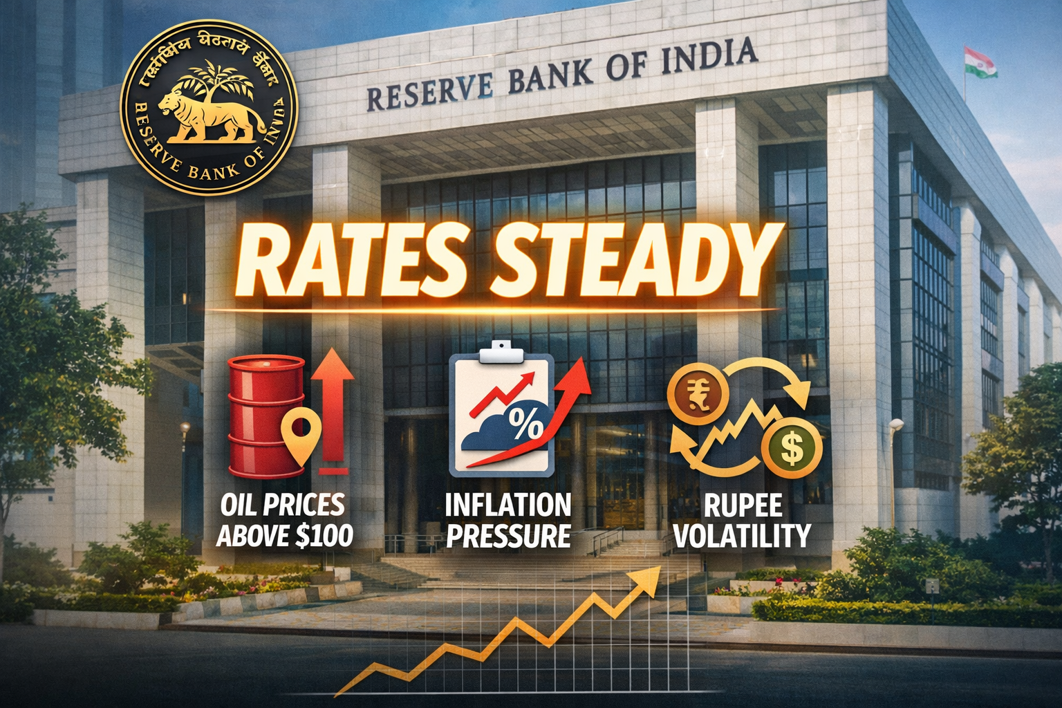 RBI Set To Hold Rates Amid West Asia Conflict Shock