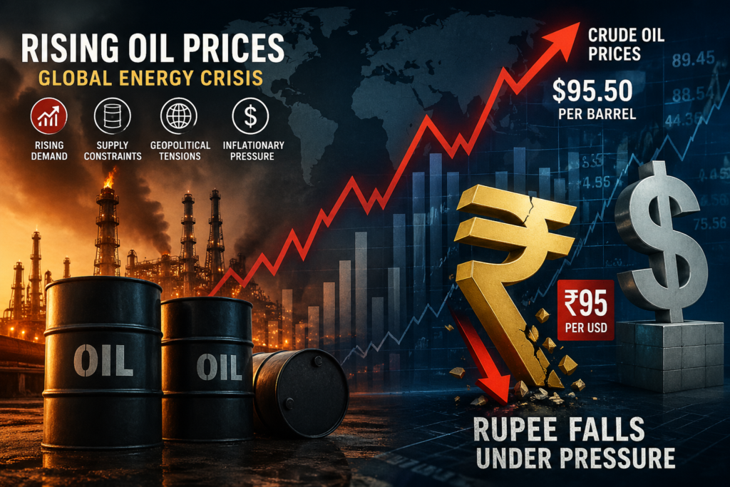 Rupee Hits ₹95: RBI’s $40B Defense Under Pressure