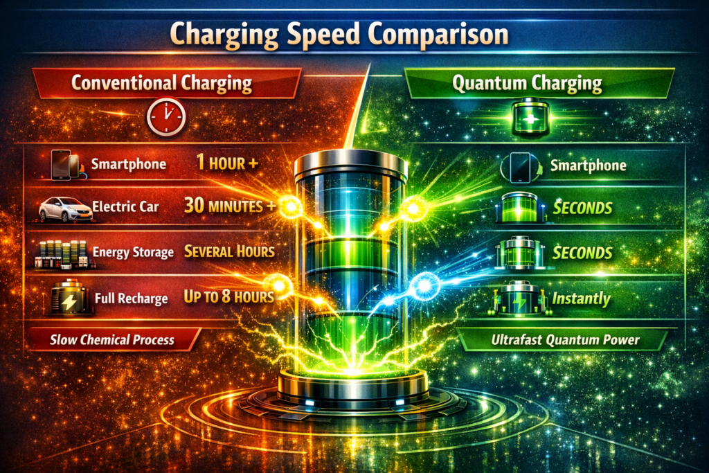 Quantum Battery Breakthrough: Charges in Seconds with Light
