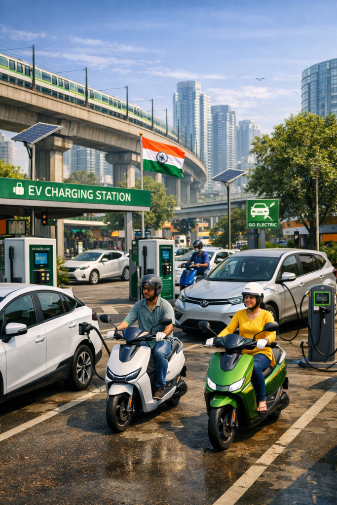 India’s EV Sales Surge 24.6% in FY26, Driving Momentum