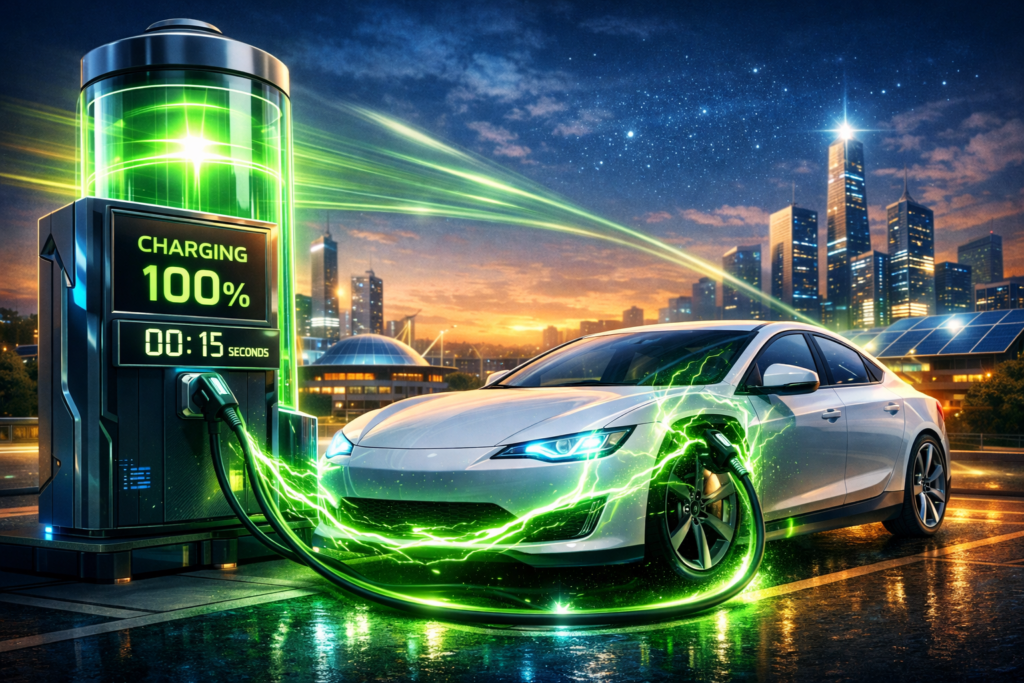 Quantum Battery Breakthrough: Charges in Seconds with Light