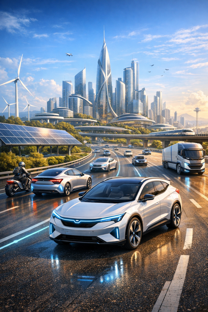 India’s EV Sales Surge 24.6% in FY26, Driving Momentum