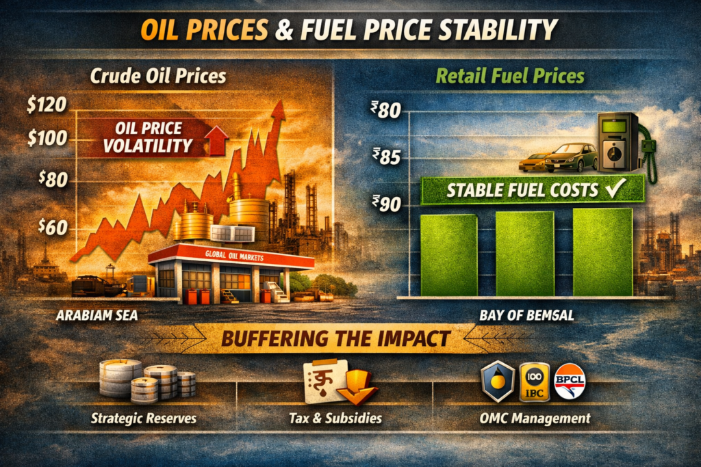 India’s Smart Strategy Keeps Fuel Prices Stable