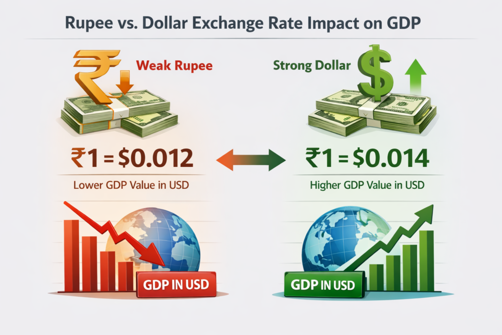 India Slips to 6th in Global GDP Rankings