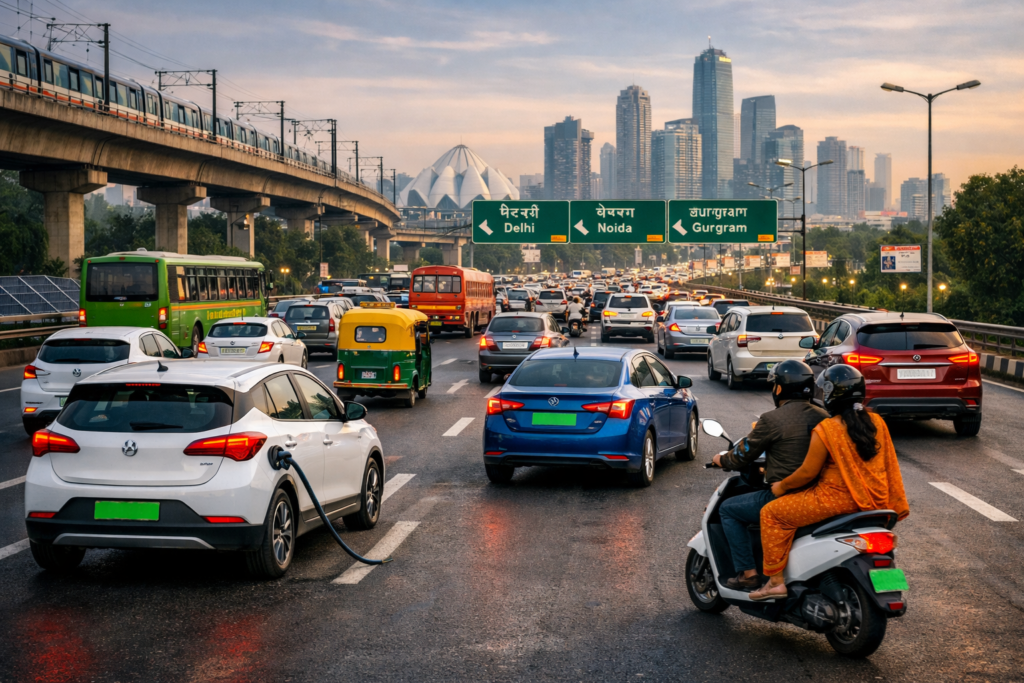 India Auto Sales Hit Record: EV Growth Soars 75%