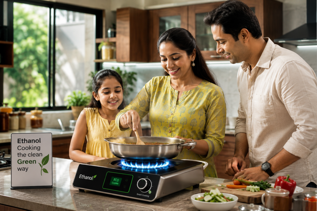 Top Ethanol Stove Innovation: 7% Blend Beats LPG