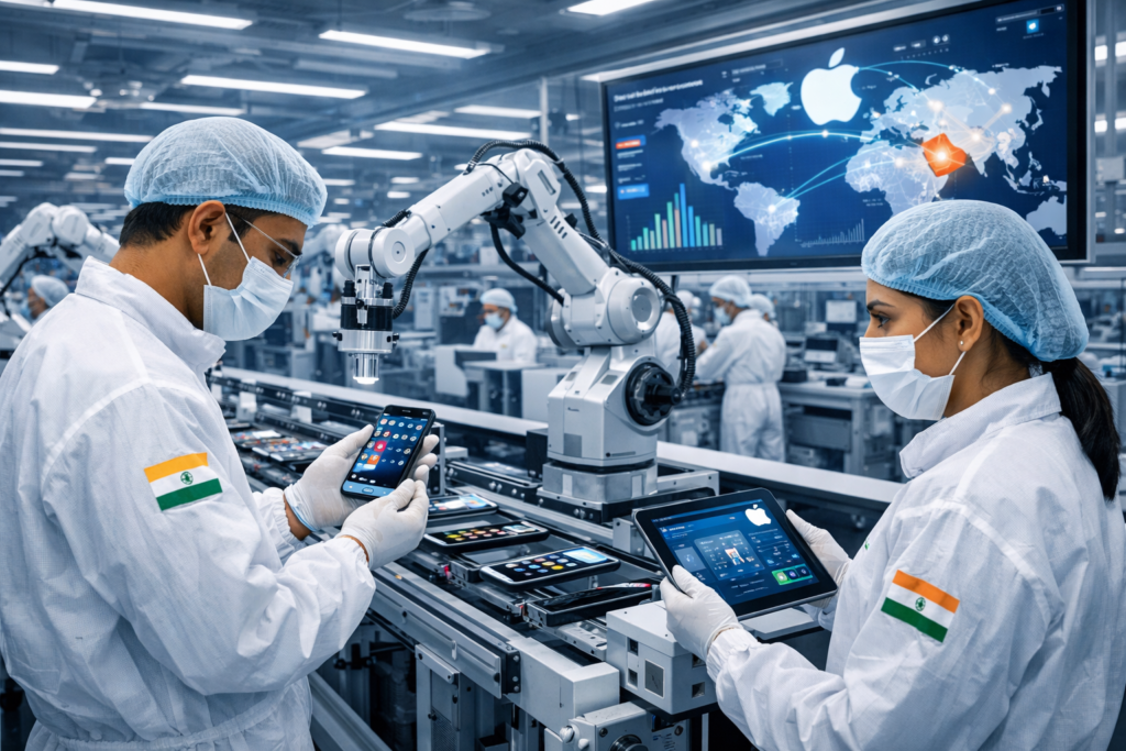 India to Assemble 28% of Global iPhones by 2026