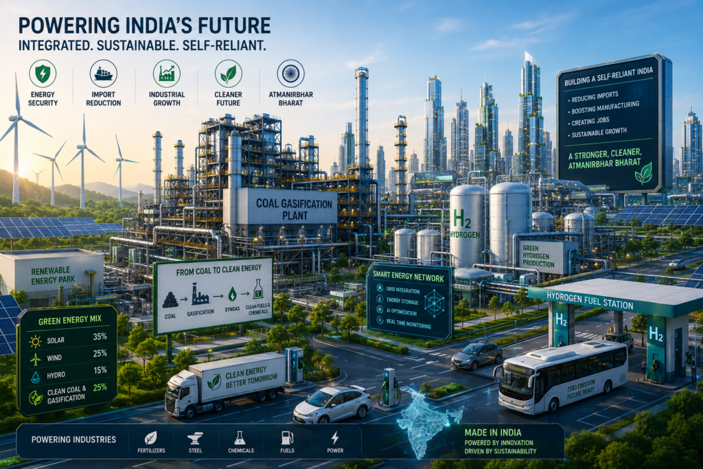 India’s ₹37,500 Cr Coal Gasification Drive Cuts Imports