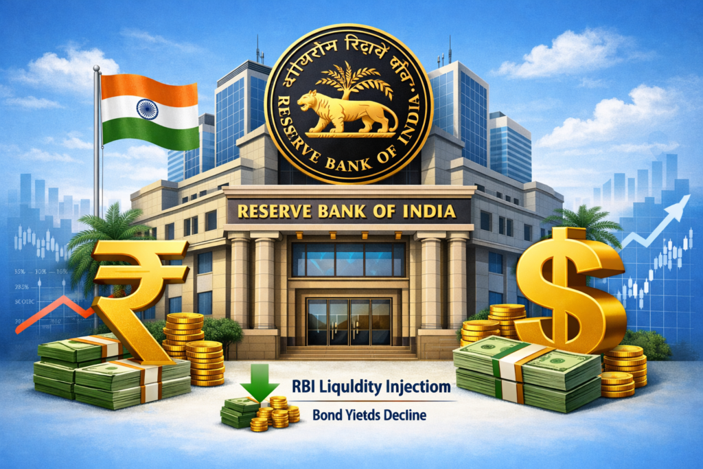RBI’s $5B Forex Swap Boosts Rupee Liquidity
