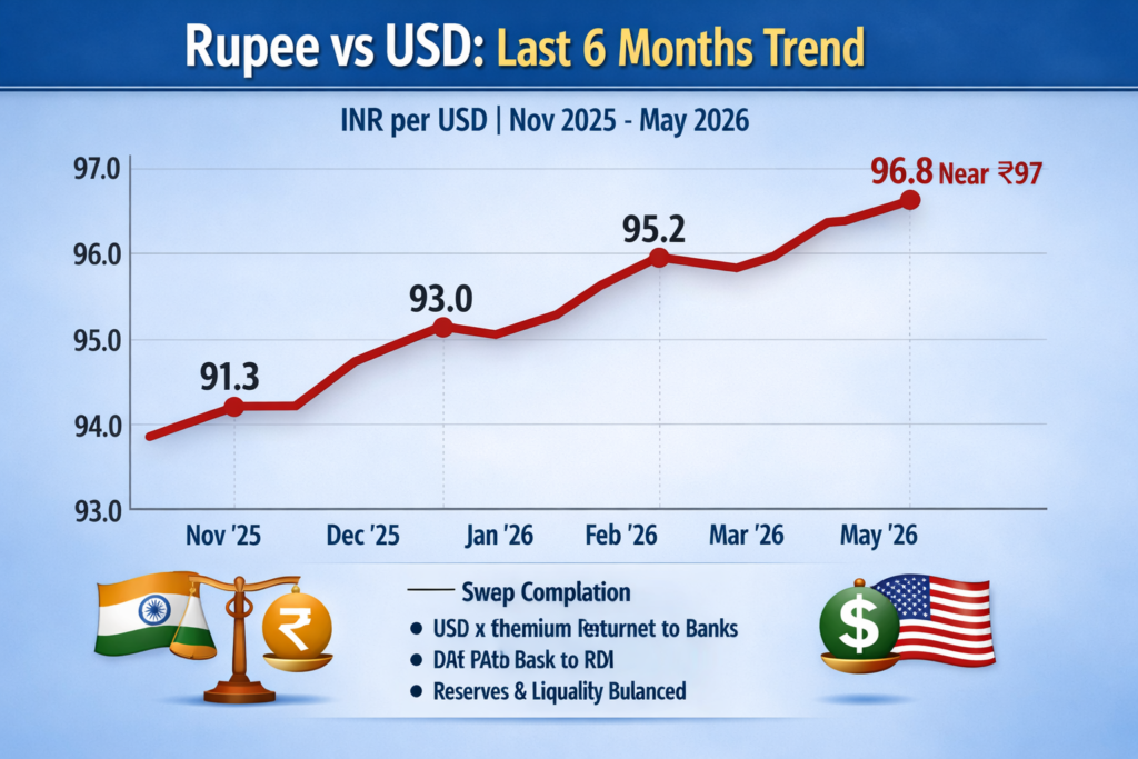 RBI’s $5B Forex Swap Boosts Rupee Liquidity