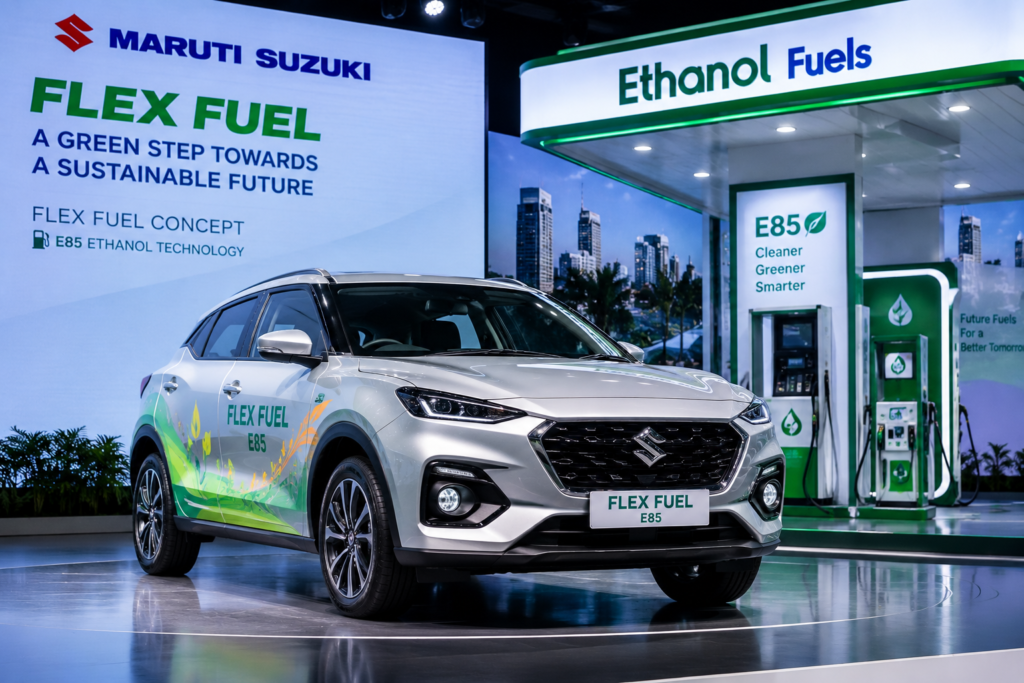 Maruti Suzuki Flex Fuel Car Launch on June 5