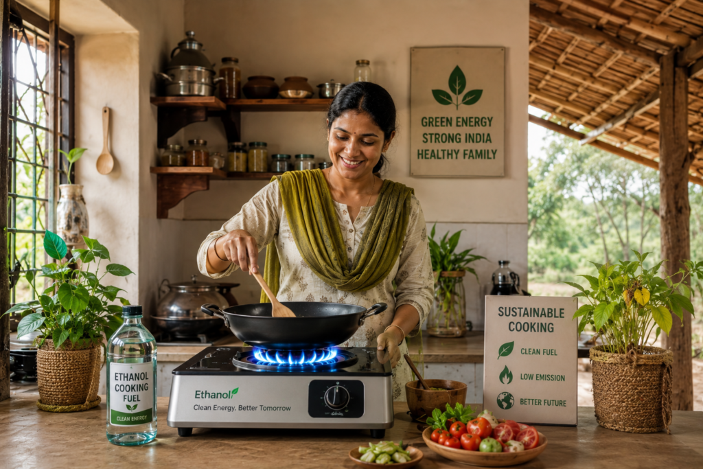 Top Ethanol Stove Innovation: 7% Blend Beats LPG