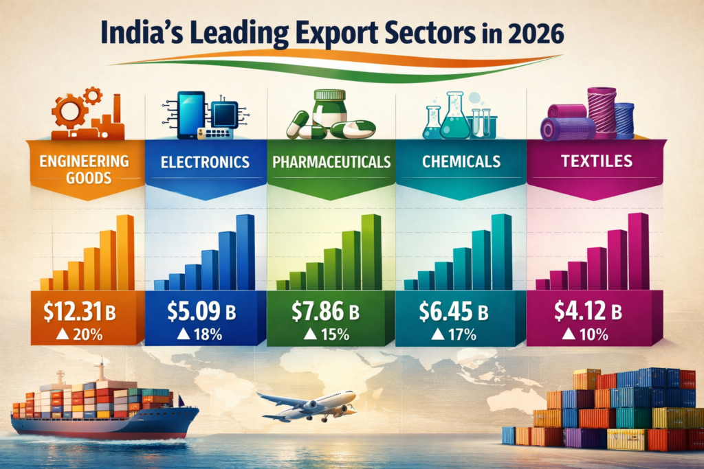 India’s Exports Soar 18% in May, Trade Deficit Hits $28.21B