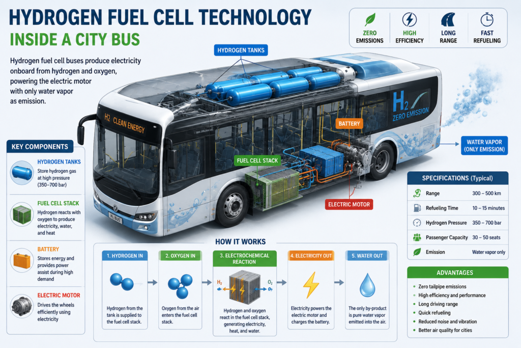 UP Hydrogen-Powered Buses: 5 Amazing Features Revealed