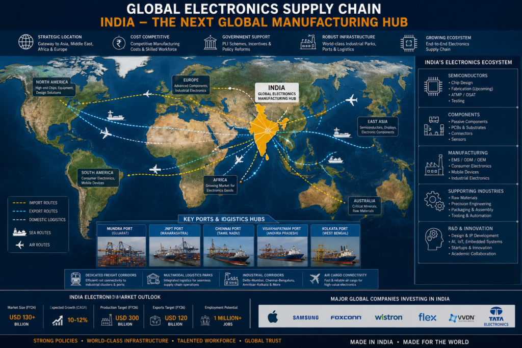 India’s Electronics Boom: ₹11 Lakh Cr Resilience
