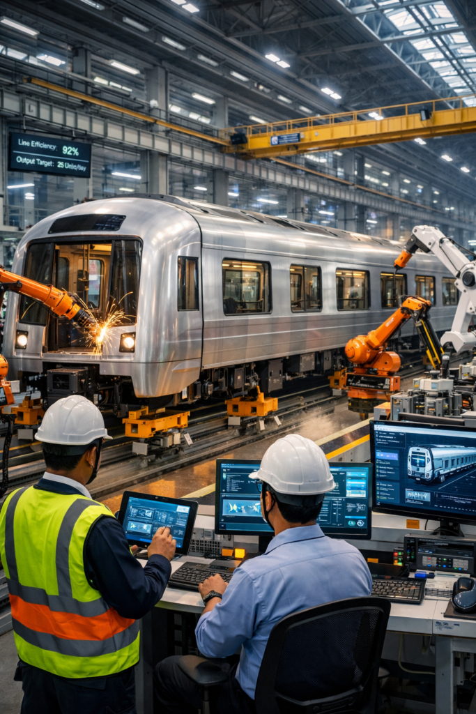 Titagarh Rail to Build Aluminium Coaches by FY27