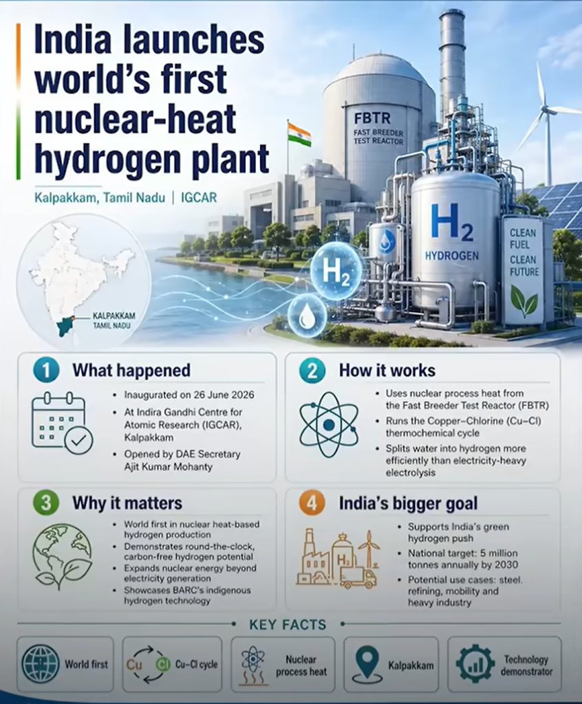 India’s Nuclear Heat Hydrogen Breakthrough: 5 Reasons It’s Game-Changing