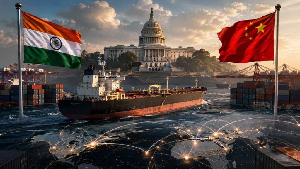 US 100% Tariff Threat: India & China Face 5 Big Risks