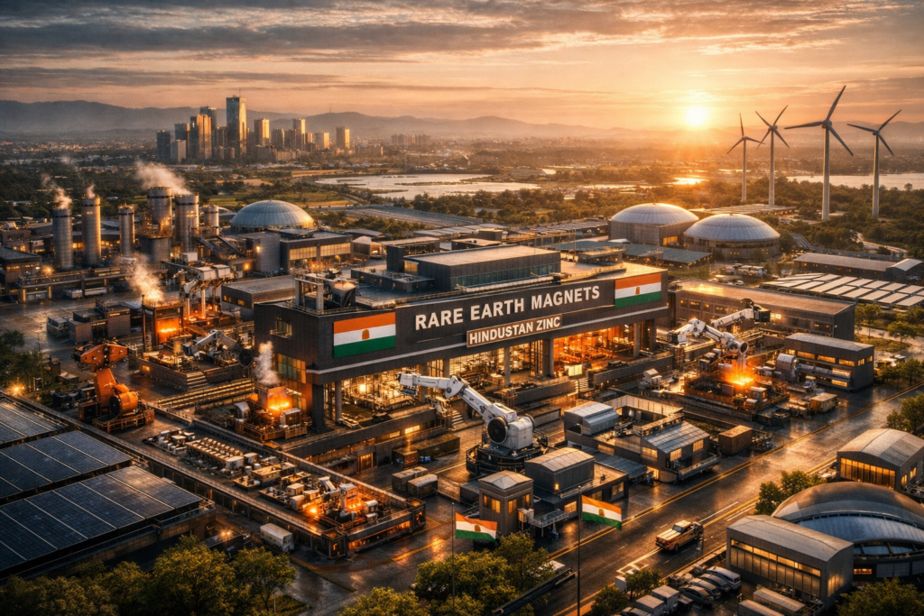 HZL Powers ₹17,000 Cr Rare Earth Magnet Leap