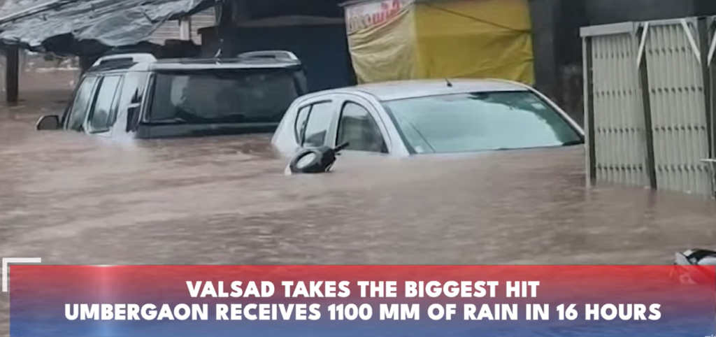 Gujarat Rain Fury: 1 Dead, 1,200 Rescued