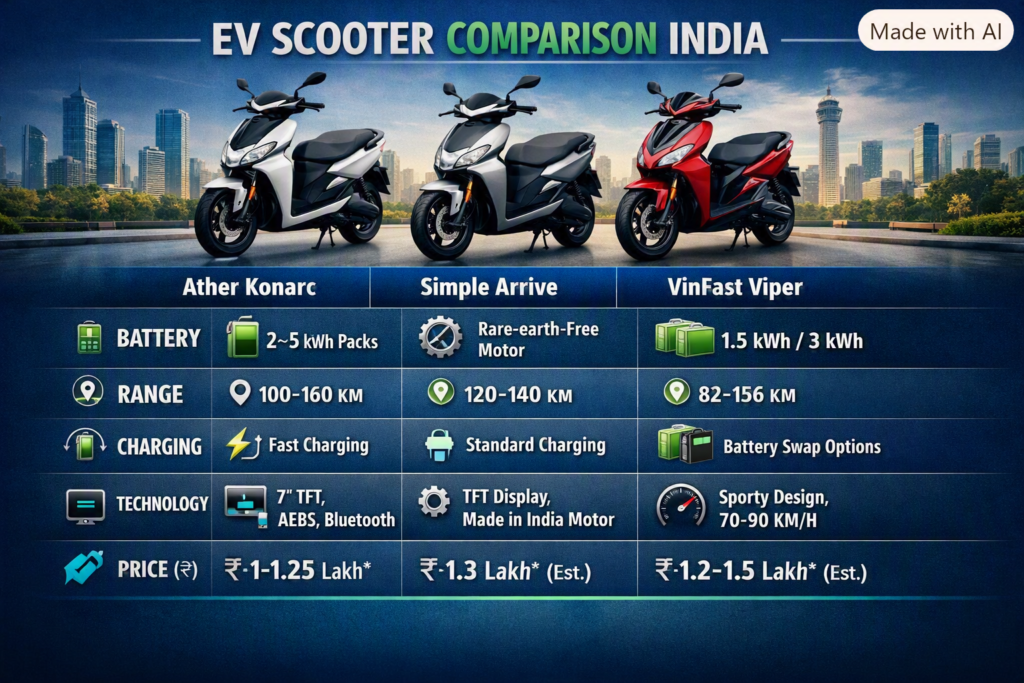 Upcoming Electric Scooters in India: 3 Game-Changing EVs