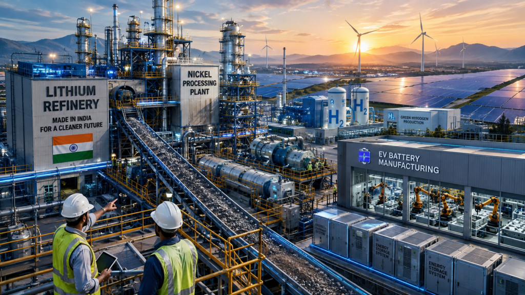 India’s Critical Mineral Parks: 4 States, Lithium & Nickel Boom