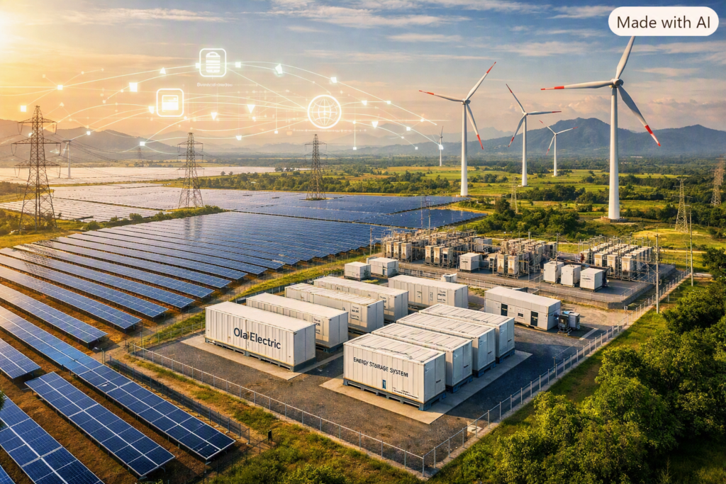 Ola Electric’s Mahashakti BESS Deal Powers 20 GWh