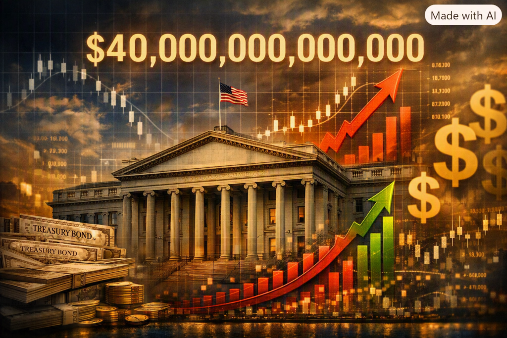 US Debt Crisis: $40T Shock & $1.8T Deficit Warning